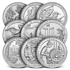 5 oz ATB Silver Coin (Random Year, Varied Condition, Varied Design) picture