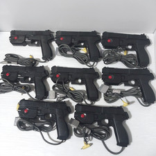 Lot of 8 Namco NPC-103 GunCon Light Gun Controllers Tested For CRT Import Japan picture