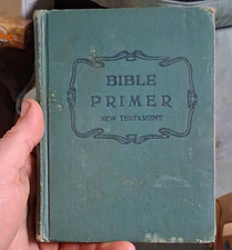 Augustana Book Concern Bible Primer New Testament Adolf Hult Illus HC 1934 picture