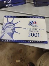 2001 United States Proof Set - box and paperwork included picture