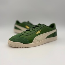 New Puma Club 5v5 Lux Mens Shoes Size 9.5 Archive Green Gold Sneaker 397449-07 picture