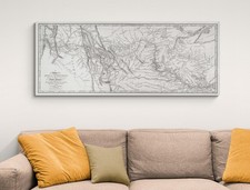 1804 Lewis and Clark Expedition Map – Corps of Discovery Route to Pacific NW picture