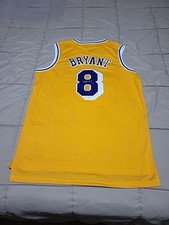 KOBE BRYANT Uniform #8 Hand-Signed Auto Hardwood Classics Jersey W/COA (LAKERS) picture
