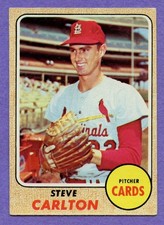 1968 Topps Steve Carlton #408 Cardinals EX-MT picture
