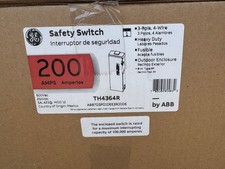 GE ABB TH4364R Heavy Duty Fusible Safety Switch 3P 200A 600V 3R Outdoor Encl New picture