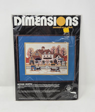 Dimensions Cross Stitch Kit Antique Shoppes #3566 Wysocki Vintage 1984 Sealed picture