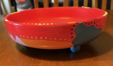 Signed Handcrafted Colorful “Lotus Blossom