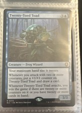 Twenty-Toed Toad (Extended Art) Commander: Bloomburrow Regular picture