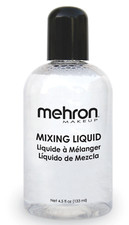 MEHRON MIXING LIQUID_STAGE MAKEUP FACE BODY,SPECIAL EFFECTS SEALER _4.5 OZ/133ML picture