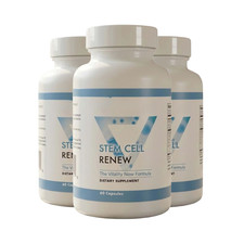 3-Pack Stem Cell Renew Capsules - StemCell Renew Dietary Supplement - 180 Caps picture