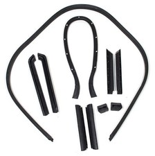 Corvette C3 Weatherstrip Kit Convertible Top 10 Piece 1968-1975 picture