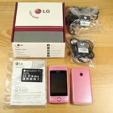LG Cookie Lite T300 Movistar Pink Smartphone Untested Vintage picture