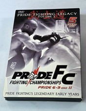 PRIDE Fighting Legacy Volume 2 DVD Set Pride FC 6 7 8 9 11 MMA Kerr Sakuraba Box picture