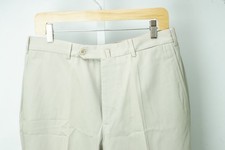 Incotex Solid Beige Khaki Brown Chino Pants 48R EU BRAND NEW picture