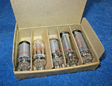 KIT of NEW AA5 Tubes 50C5 12AV6 12BA6 12BE6 35W4 NOS All American Five Radio NIB picture
