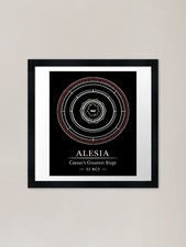 Alesia Caesar�s Greatest Siege Roma Framed Wall Art Poster Canvas Print Picture picture