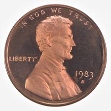 1983-S Lincoln Memorial Cent Proof picture