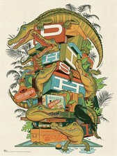 🧳 Phish Poster Allianz Amphitheater Richmond Virginia Your Cinema Numbered picture