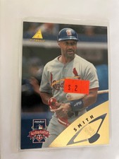 St. Louis cardinals Ozzie Smith 1995 pinnacle fanfest insert baseball card picture