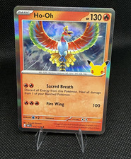 Nintendo Ho-Oh 012/128 Silver Tempest Holo Rare 130 HP Pokémon TCG ENG picture