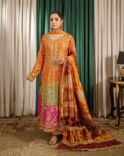 PUNJABI SHARARA PLAZZO SALWAR KAMEEZ SUIT WOMEN READY MADE DESIGNER picture