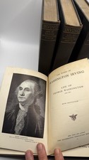 Washington Irving - Life of George Washington 4 Volume Set Illustrated - ca 1910 picture