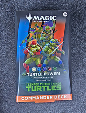 Magic: The Gathering TMNT Turtle Power Commander Deck 100-Card English 2025 picture