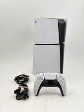 Sony PlayStation 5 Slim Digital Edition CFI-2115 Console 825G White W/Controller picture