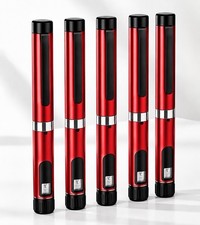 5 pack V4 60u Reusable Peptide Pens “RED” set 3 picture