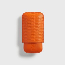 Kith for BMW Cigar Case Sunglow Debossed Kith Monogram cow leather picture