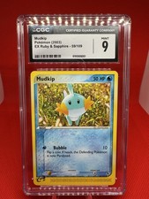 MUDKIP 59/109 Ex Ruby & Sapphire Vintage 2003 Pokemon TCG -CGC MINT 9 ✨✨ picture