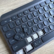 Logitech MX Keys Keyboard ~ Replacement Key & Switch Part ~ Graphite Not Keys S picture
