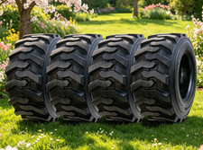 4X 12-16.5 Skid Steer Tires 12x16.5 SKS Tire 12 16.5 Heavy Duty 12PR Tubeless picture