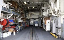 1/700 3D-Printed Arleigh Burke Hangar Upgrade Parts for DDG-82 Unpainted picture