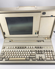 Vintage 1989 IBM Model 8573-061 Personal system/2  Computer Display & Keyboard picture