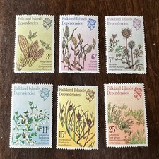 1981 FALKLAND ISLANDS DEPENDENCIES MINT STAMPS SET #1L53-1L58 QUEEN ELIZABETH II picture