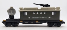 Lionel 2223010-C O Gauge US Army Security Caboose w/Rotary Beacon #23014 EX picture