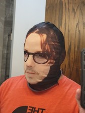 Realistic 3D Johnny Depp Mesh Mask Full Face Balaclava Cosplay Costume  picture