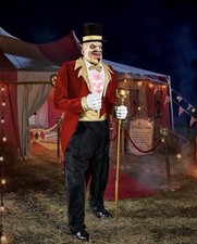 2024 SPIRIT HALLOWEEN RINGMASTER – 7 FT ANIMATRONIC ***NEW***NOT IN ORIGINAL BOX picture