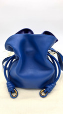 Loewe Blue Lambskin Flamenco Shoulder/Crossbody Bag picture