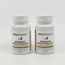 2 PACK BiOptimizers Berberine Breakthrough 60 Veggie Caps | Version 2.0 New picture