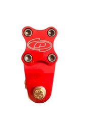 Powerlite Vintage CNC Machined Alloy BMX Stem 111mm Old School Red Gray picture