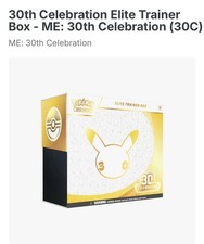 Pokémon 30th Anniversary Celebration Elite Trainer Box ETB Sealed picture