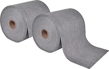 2pcs Aain LT010A Heavy Duty Oil Absorbent Pads, Oil Maintenance Mat Roll 150' L picture