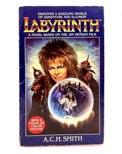 RARE Vintage 1986 LABYRINTH Movie Novel Paperback Book 1st Edition David Bowie picture