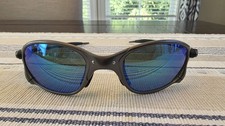 NEW Vintage Oakley STYLE X Metal XX Sunglasses w/ Fuse AMP Sapphire Mirror Lens picture