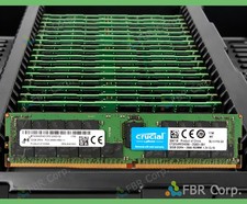 Grade A Micron Crucial 32GB 2666V DDR4 2Rx4 RDIMM RAM MTA36ASF4G72PZ-2G6 LOT picture