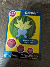 (VP) Pokémon Card - Oddish - #43 Poketrivia VINTAGE LP picture