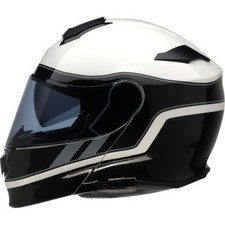 Z1R Solaris 2.0 Modular Helmet - Opus Black/White/Gray - Adult Size Large picture