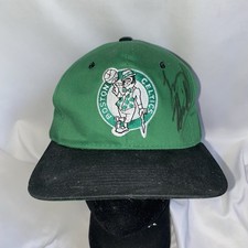 Vintage Boston Celtics The G Cap Plain Logo Snapback Hat Cap NBA Autograph picture